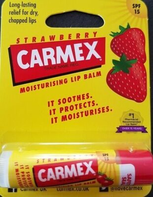 Carmex Lip Balm Stick Strawberry