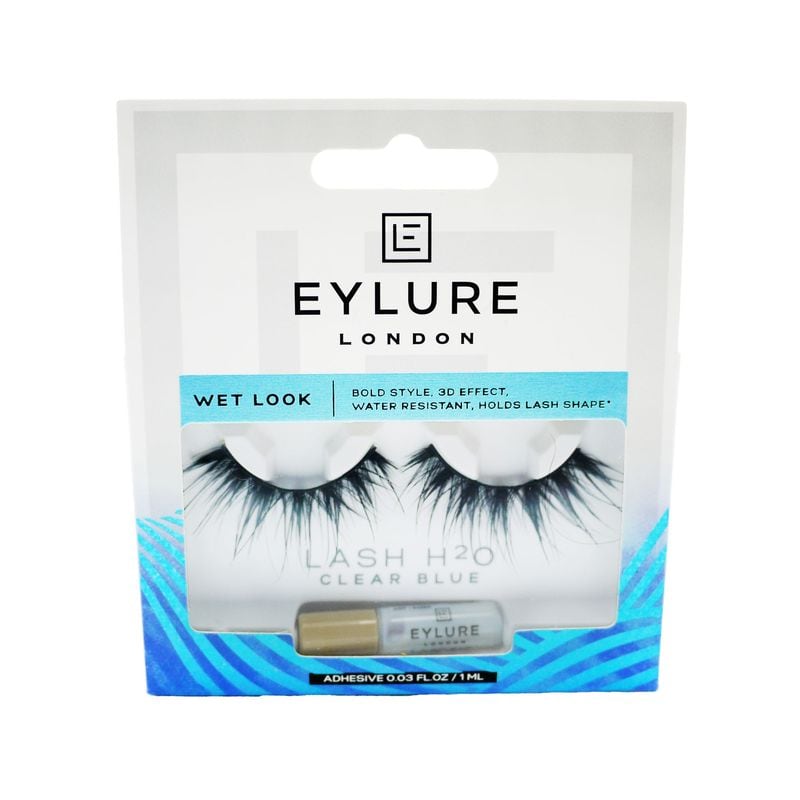 Eylure Lashes Wet Look H2O Clear Blue