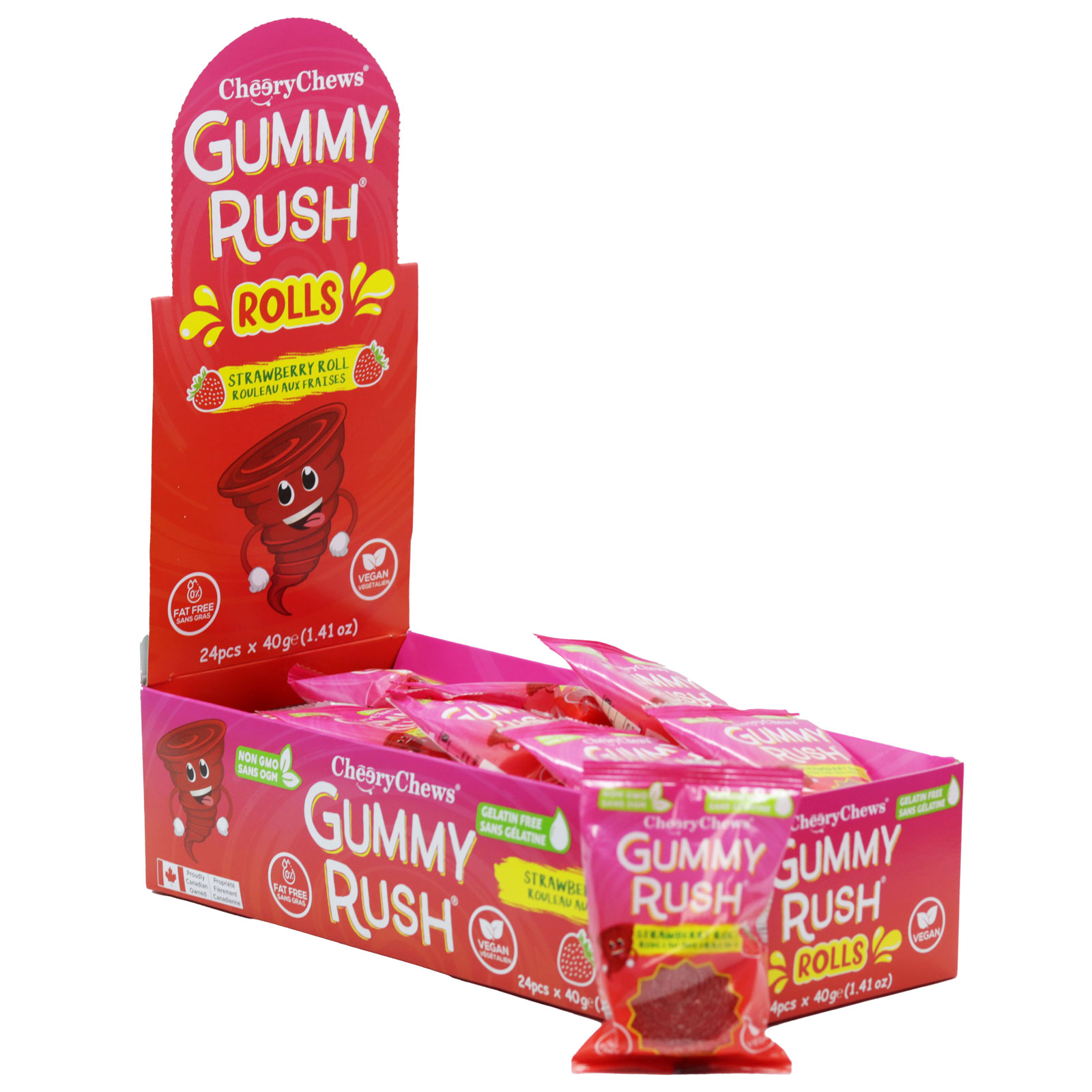 Cheery Gummy Rush Strawberry Roll