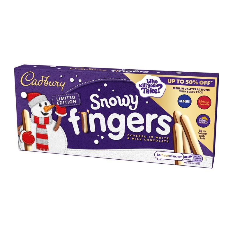 Cadbury Snowy Fingers