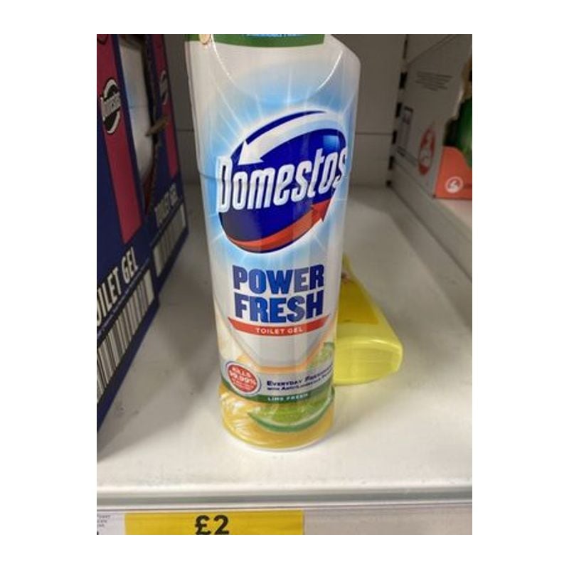 Domestos Power Fresh Toilet Gel Lime