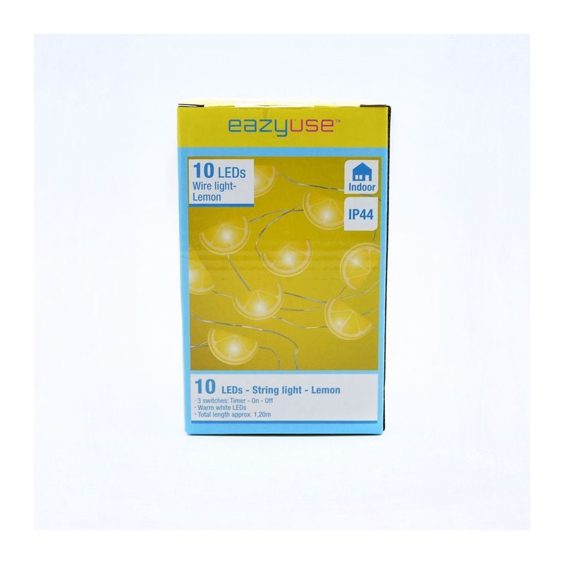 Eazyuse String Lights Lemon 10 Led