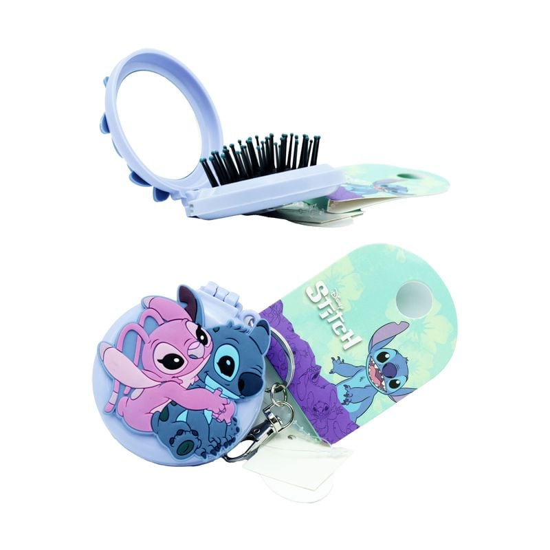 Stitch Hairbrush & Mirror Keyring