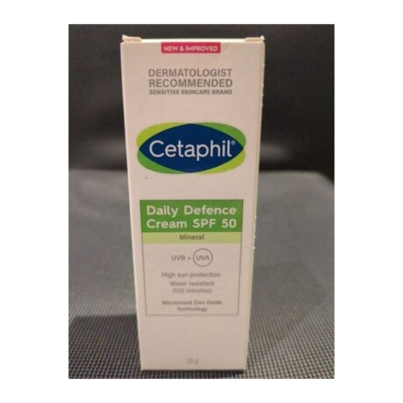 Cetaphil Daily Defence Moisturiser SPF 50+ 50g