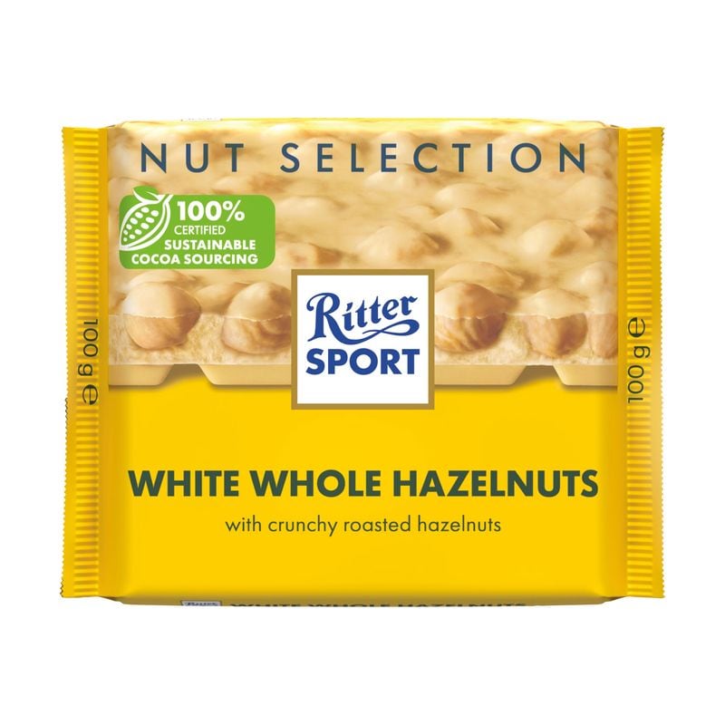 Ritter Sport White Whole Hazelnuts