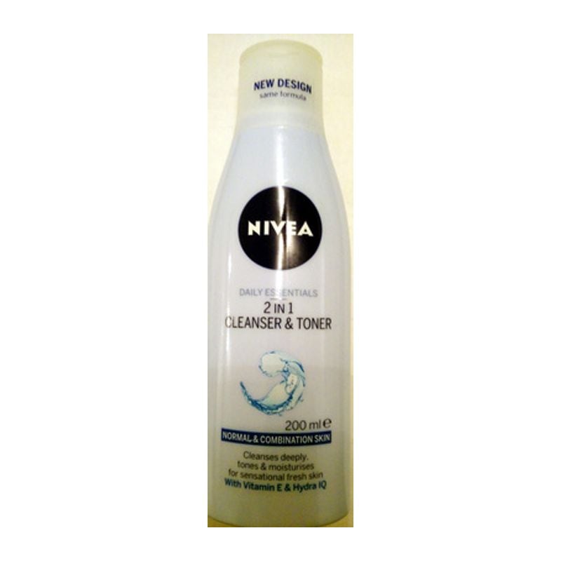 Nivea Refreshing 2 In 1 Cleanser And Toner 200ml