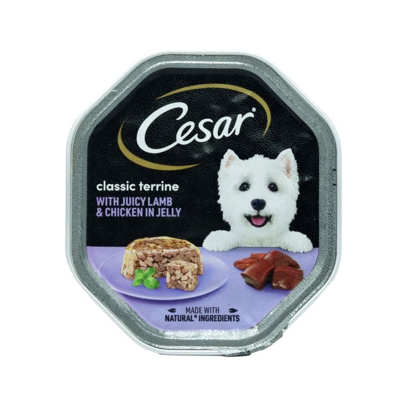 Cesar Dog Tray Lamb & Chicken