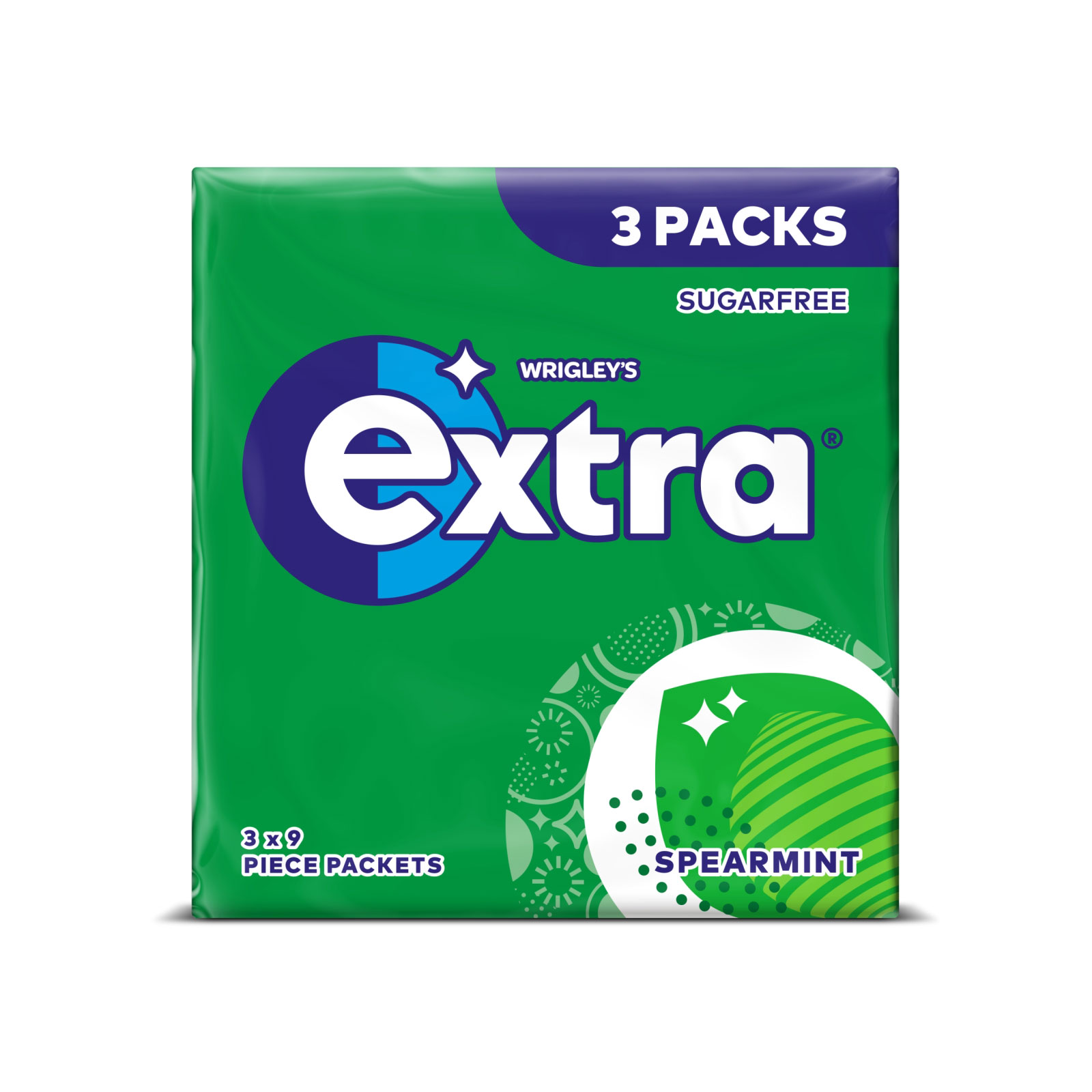 WRIGLEYS EXTRA SPEARMINT GREEN 03/27