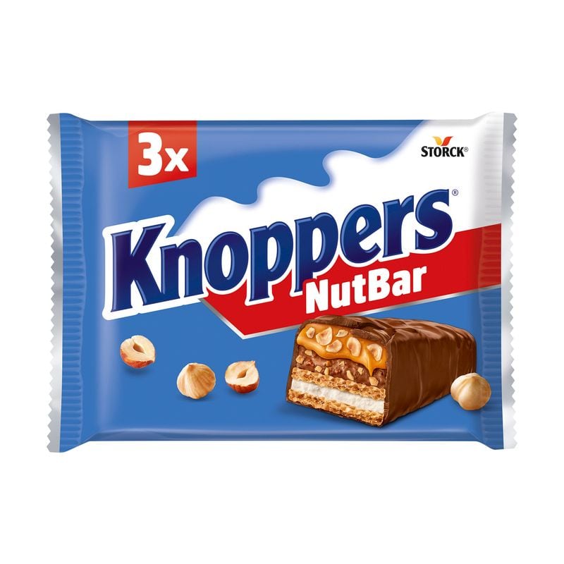 Knoppers Nutbar 3pk