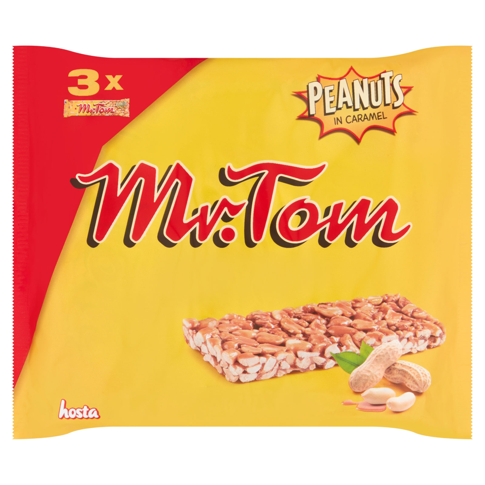 Mr Tom Peanut Bar 3x