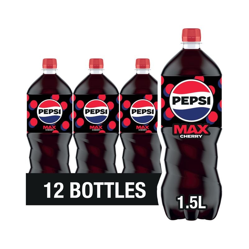 Pepsi Max Cherry Bottle
