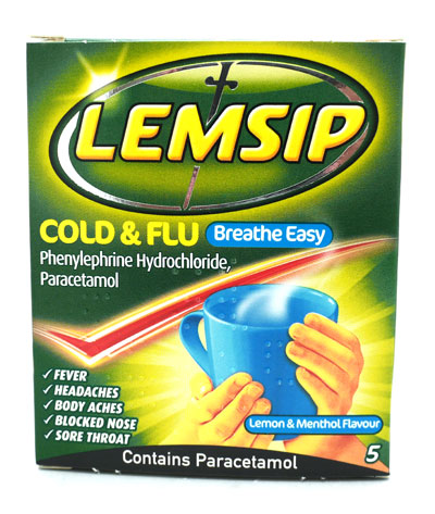 Lemsip Cold & Flu Sachets Breathe Easy