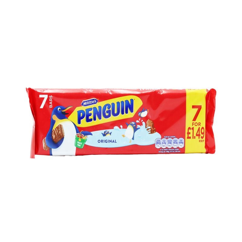 PENGUIN BISCUITS 7PK PM £1.49 11/26