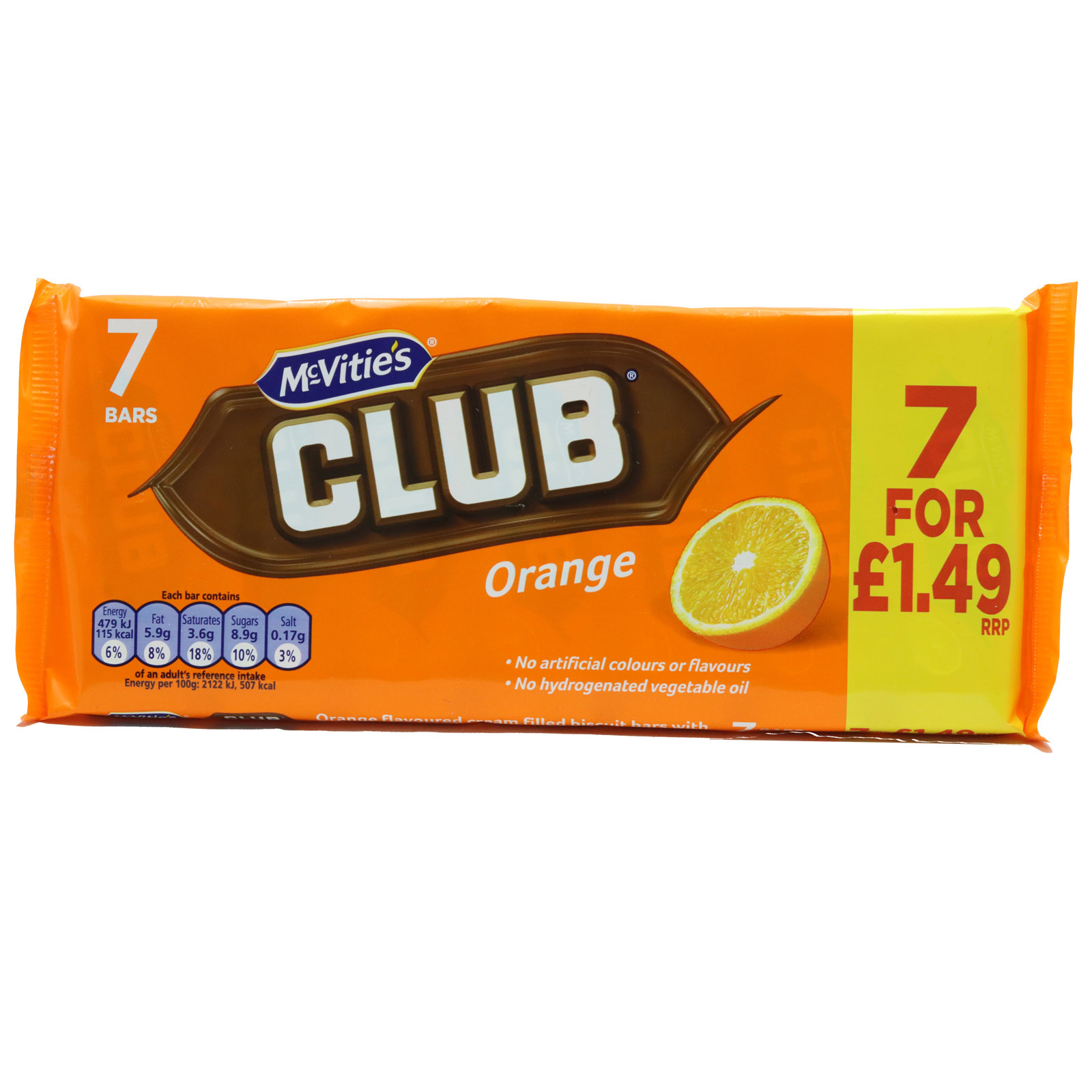 Club Biscuits Orange