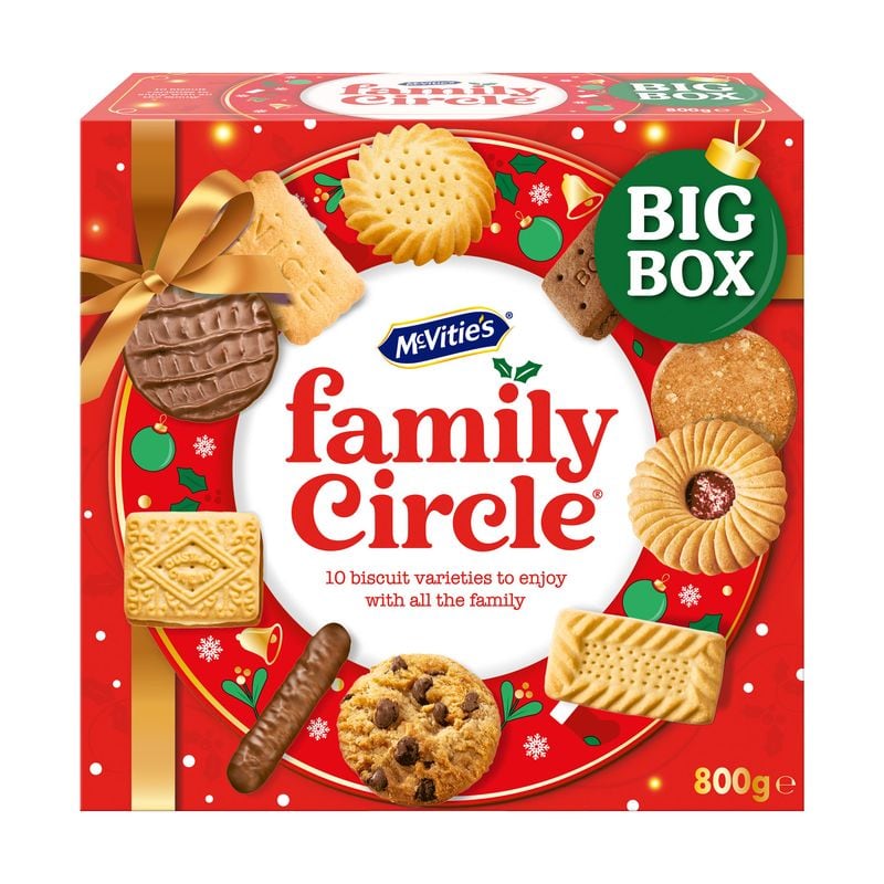 Mcvities Family Circle 800g