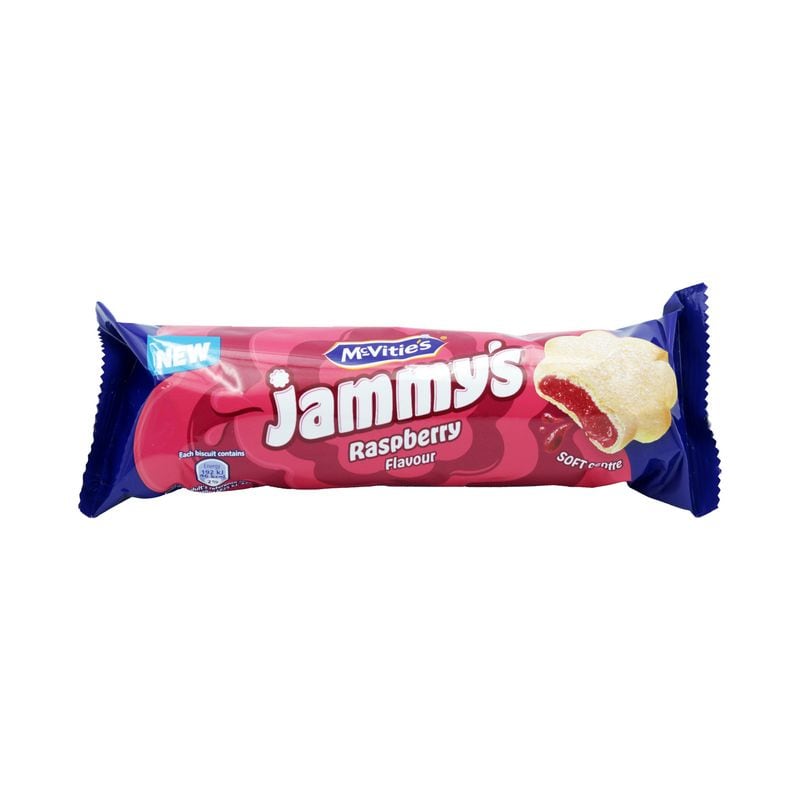 Mcvities Jammy Raspberry Biscuit Grab Pack