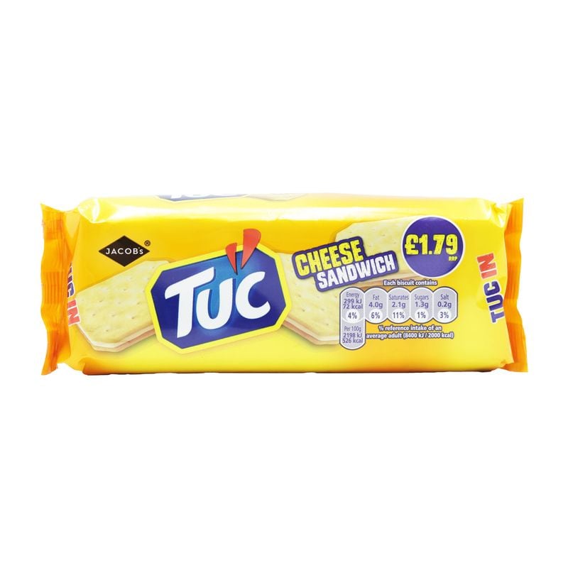 Jacob's Tuc Sandwich