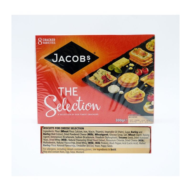 Jacob's Biscuits For Cheese