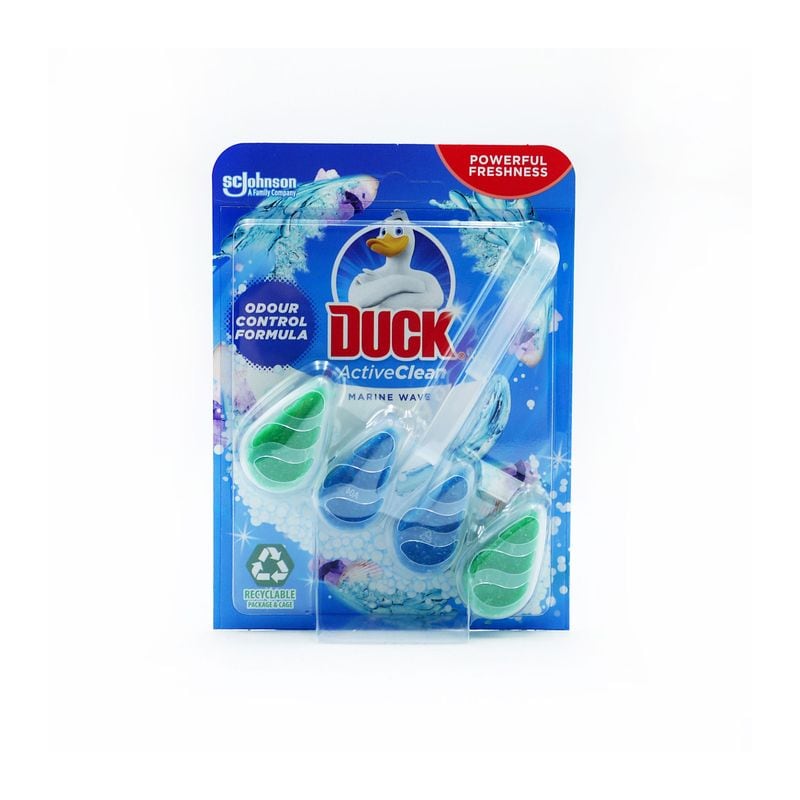 Toilet Duck Active Clean Rim Block Marine 38g