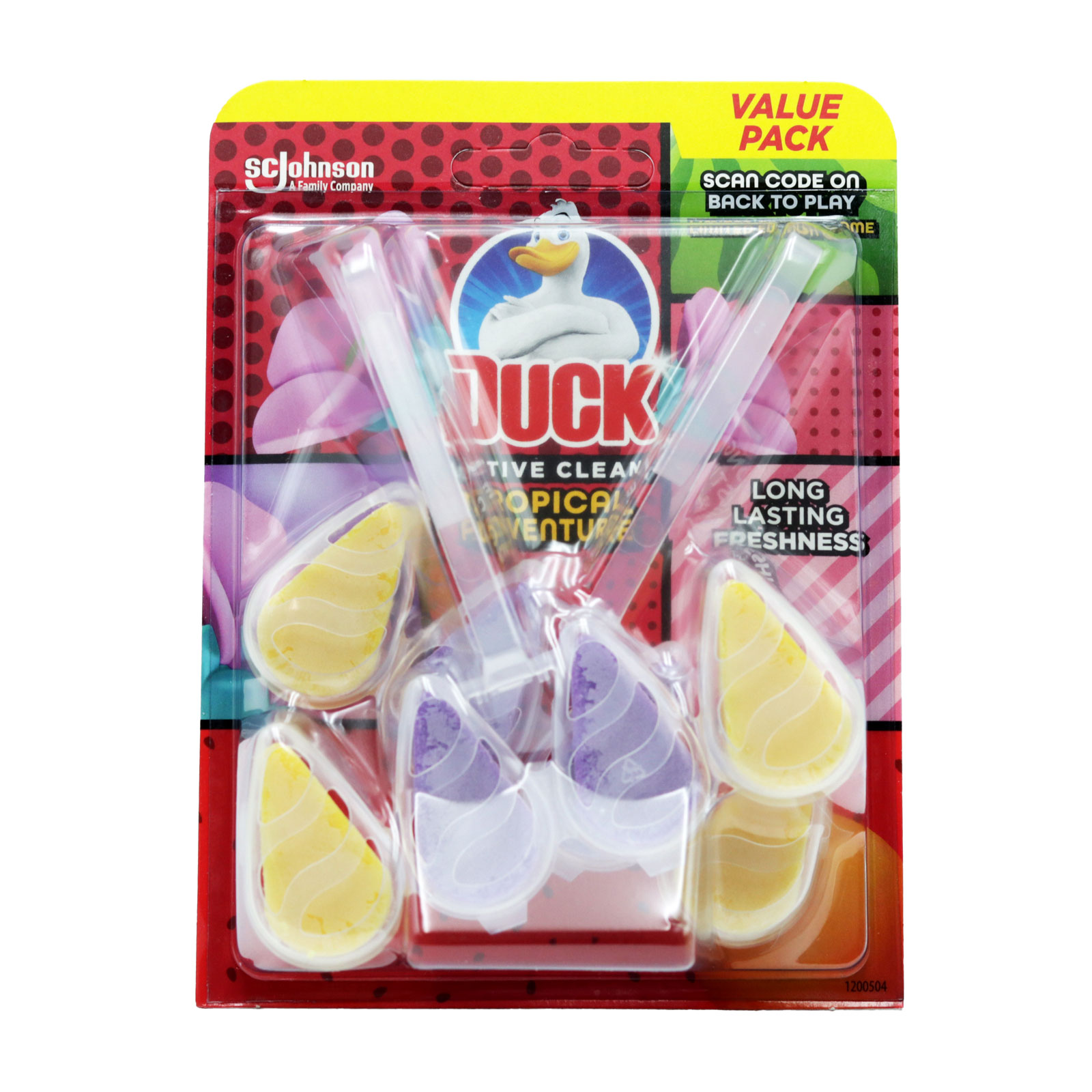 Toilet Duck Twin Rimblock Tropical Adventure
