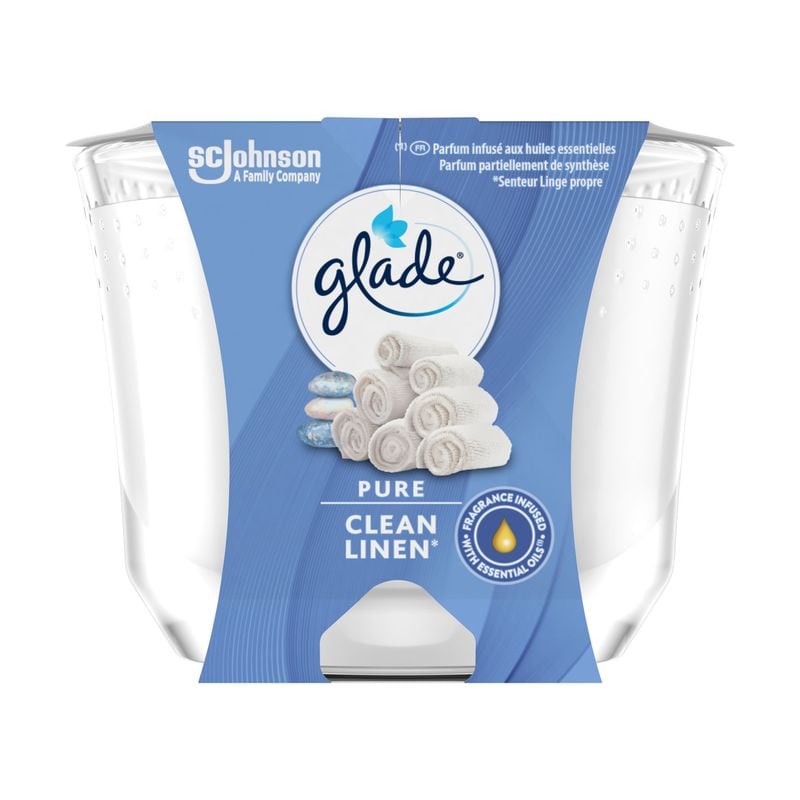 Glade Candle Large Clean Linen