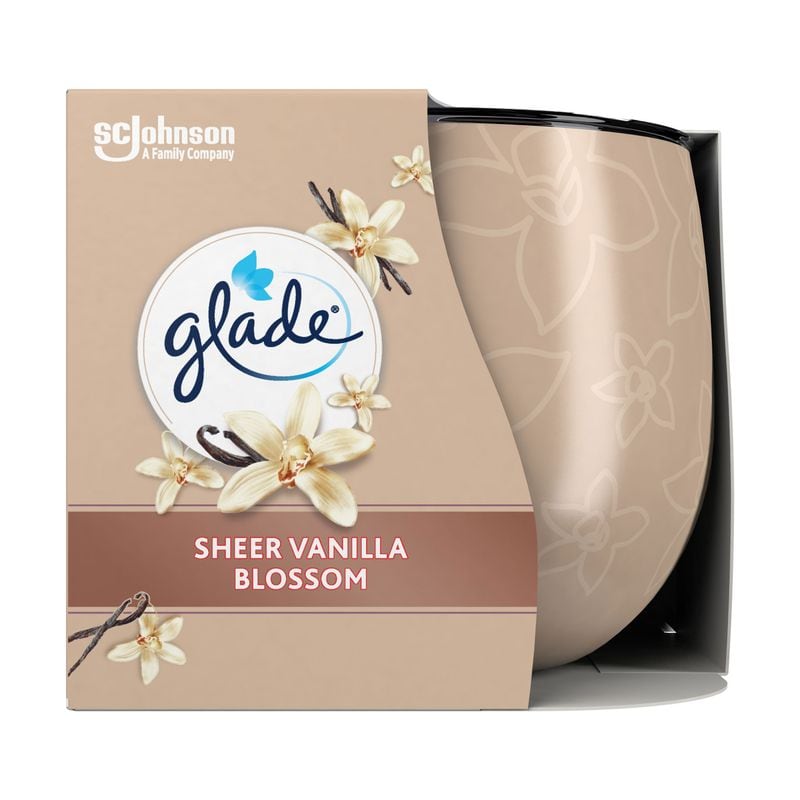 Glade Candle Sheer Vanilla Blossom