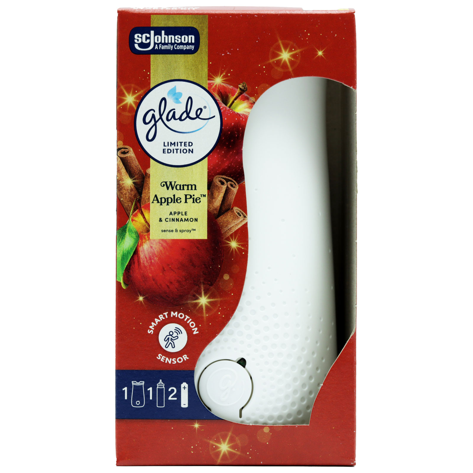 Glade Sense & Spray Unit Warm Apple Pie