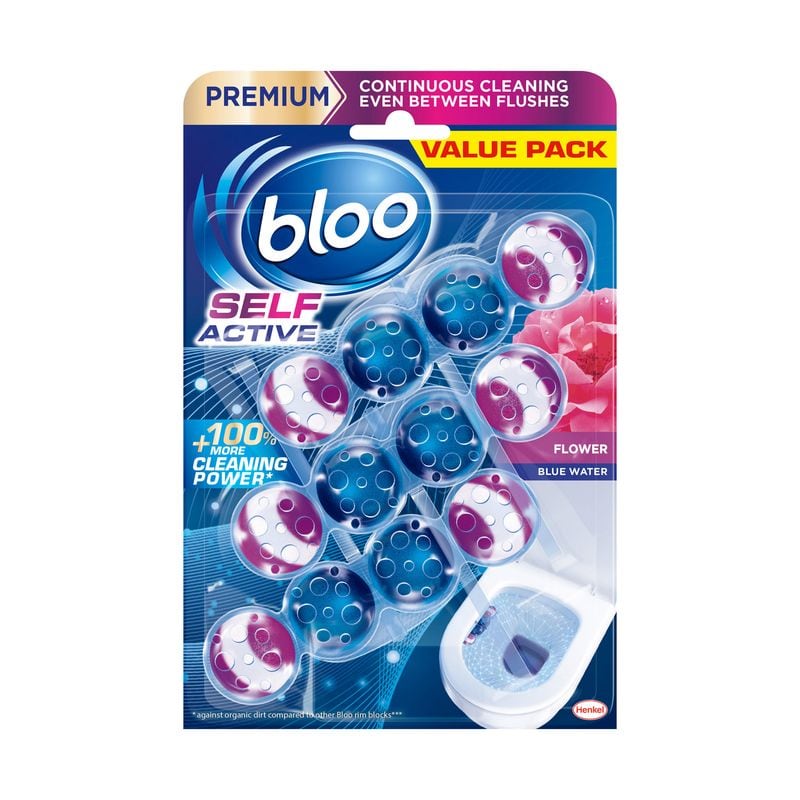Bloo Colour Self Active Flower 3pk