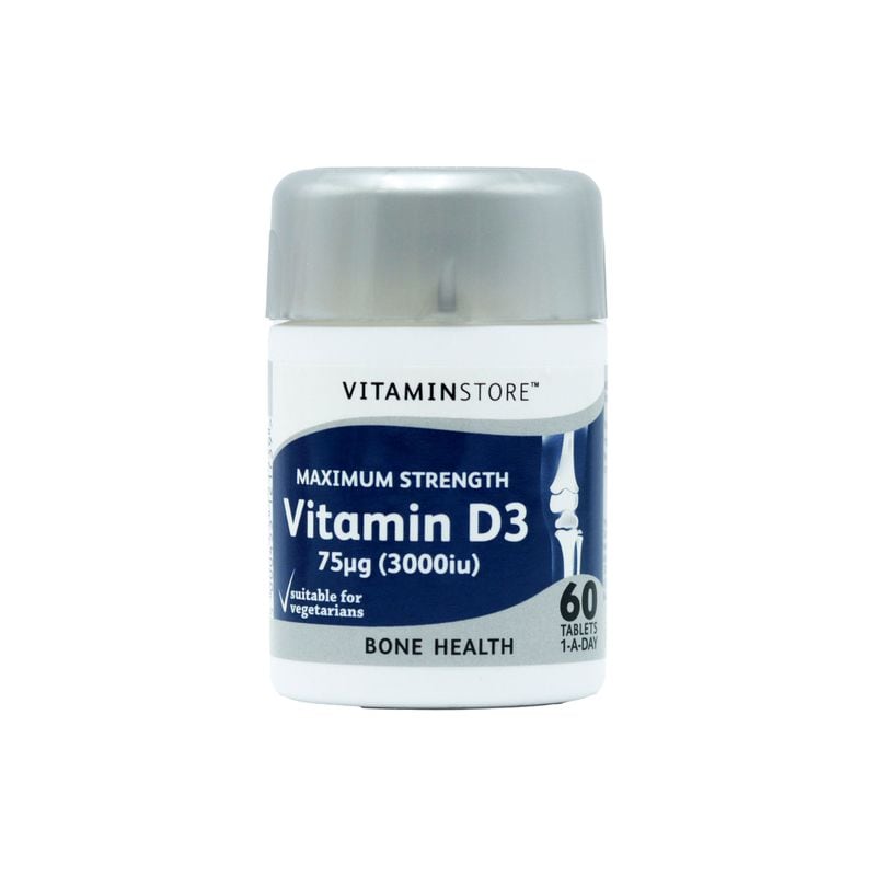 Vitamin Store Max Strength D3 75ug