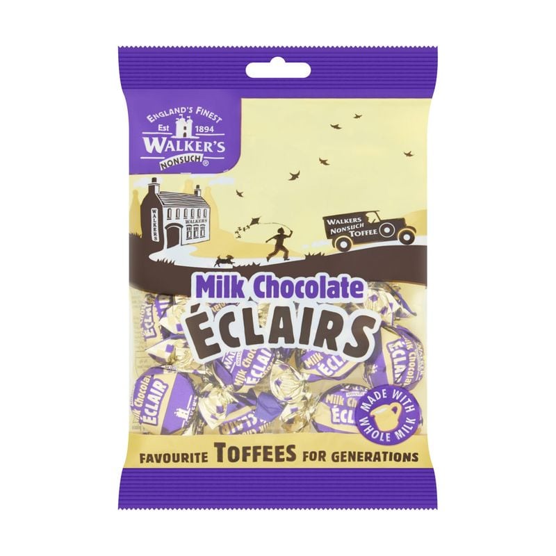 Walkers Milk Chocolate Eclairs