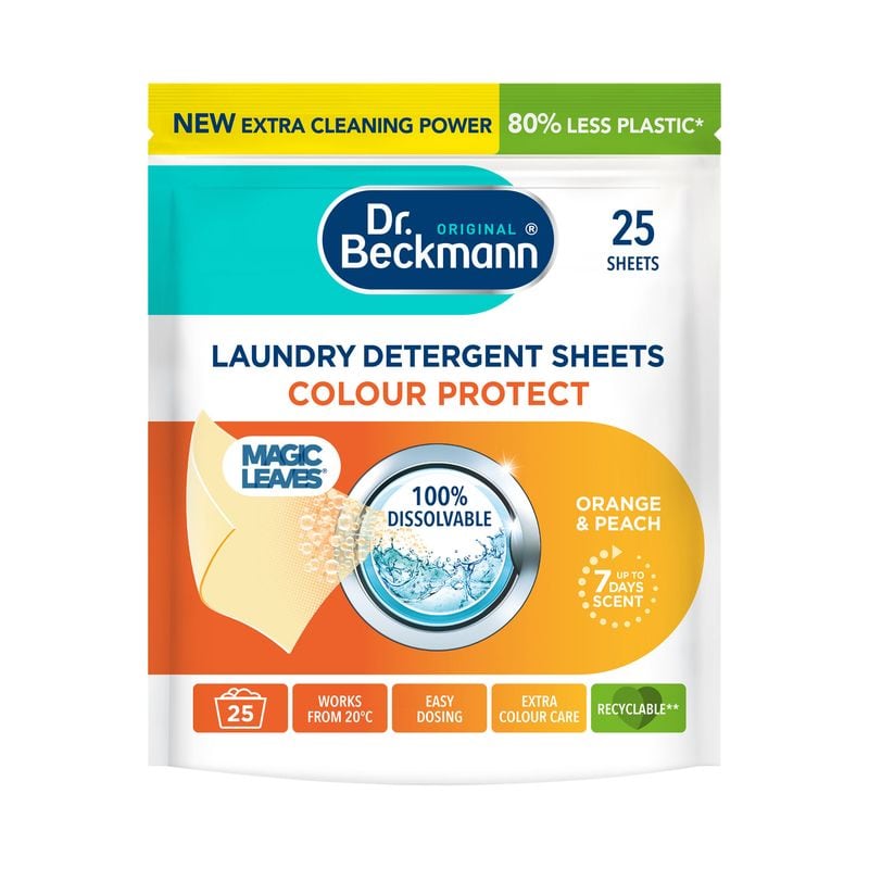 Dr Beckmann Magic Leaves Laundry Sheets Colour Protect 25s