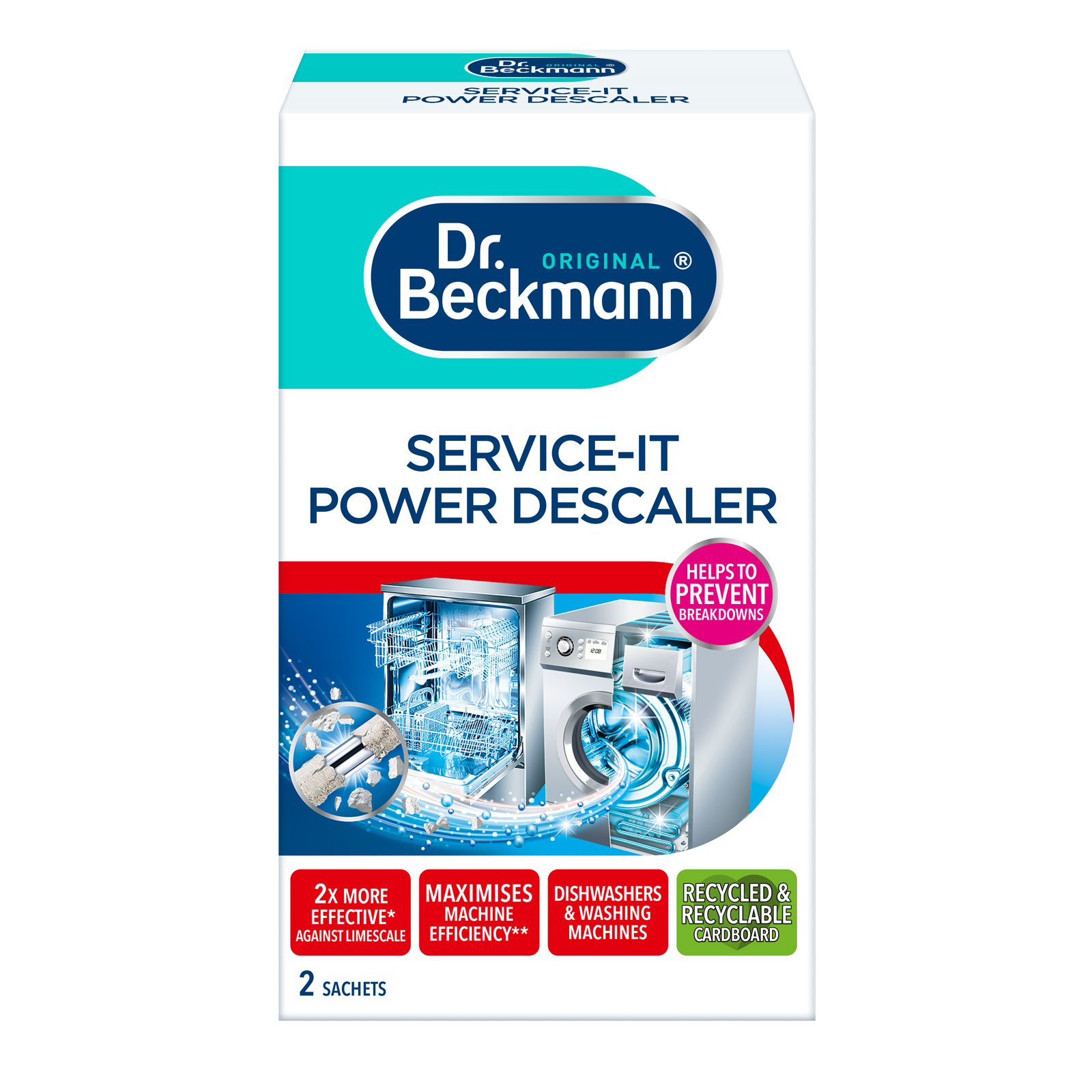 Dr Beckmann Service It Power Descaler 2x50g