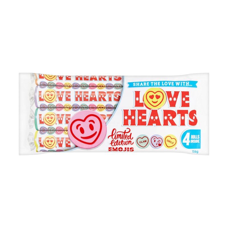 Swizzels Love Hearts Multipack 4pk