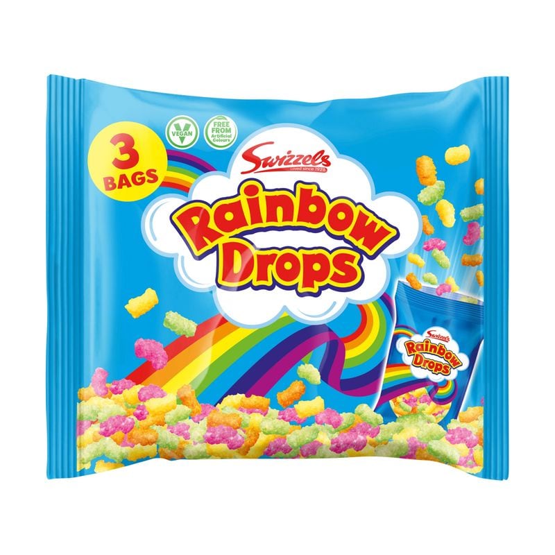 Swizzels Rainbow Drops 3pk