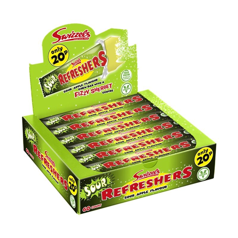 Swizzels Refreshers Sour Apple Chew Bar