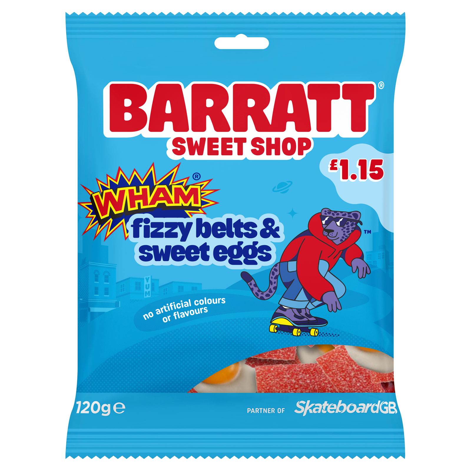 Barratt Wham Fizzy Belts & Eggs