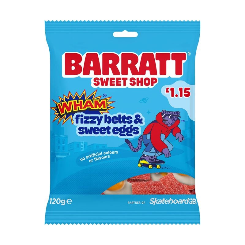 Barratt Wham Fizzy Belts & Eggs
