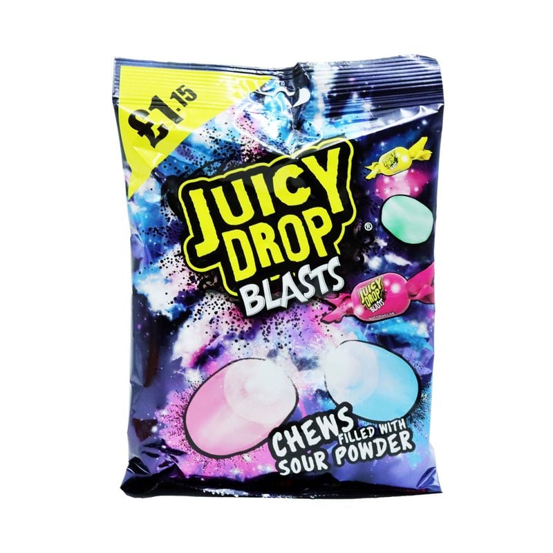 Bazooka Juicy Drop Blasts 120g