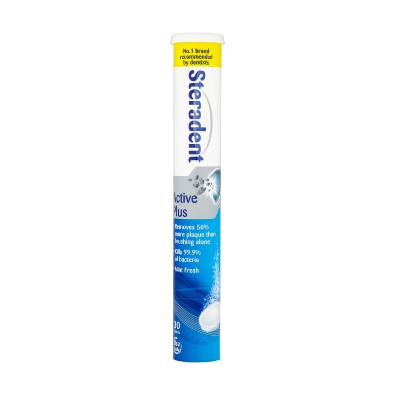 Steradent Tablets Active Plus