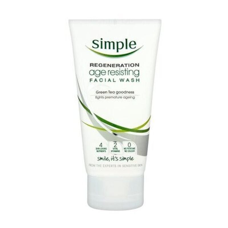 Simple Age Resisting Facial Wash Regeneration 150ml