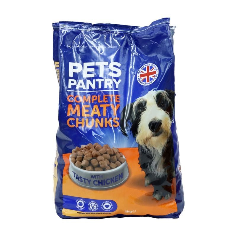 PETS PANTRY COMPLETE MEATY CHUNK CHICKEN 02/27