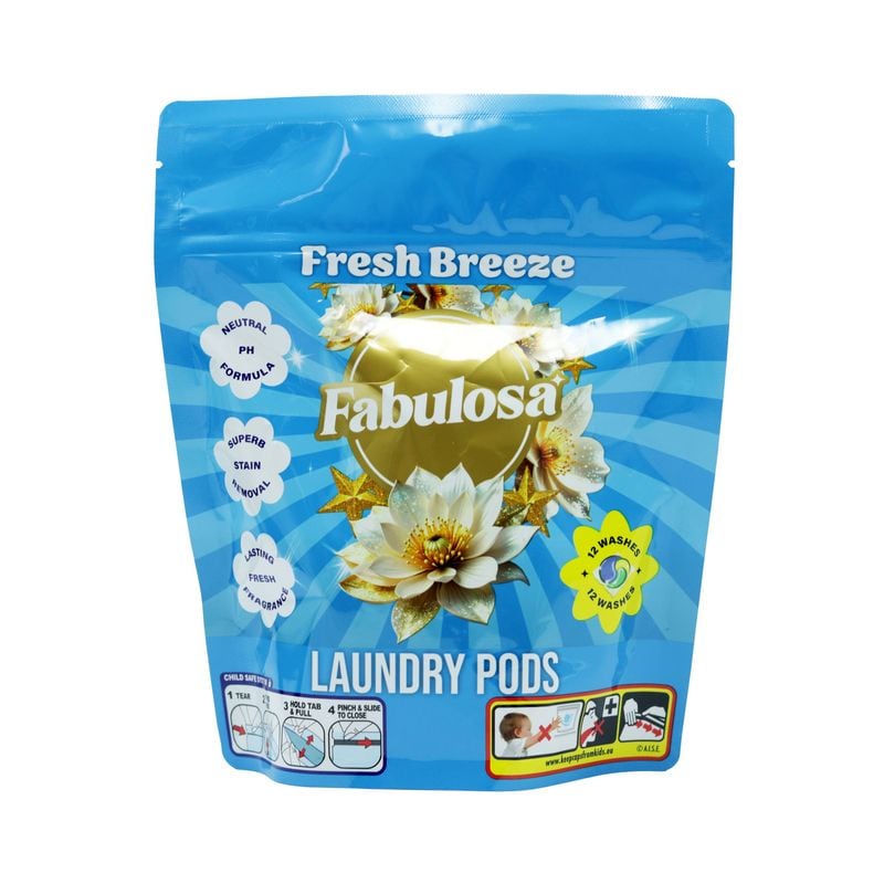 Fabulosa 3 In 1 Laundry Pods Fresh Breeze