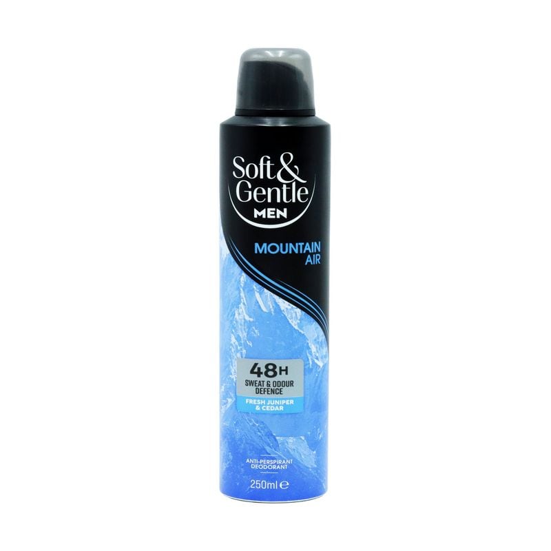 SOFT & GENTLE MEN DEODORANT MOUNTAIN AIR ANTI-