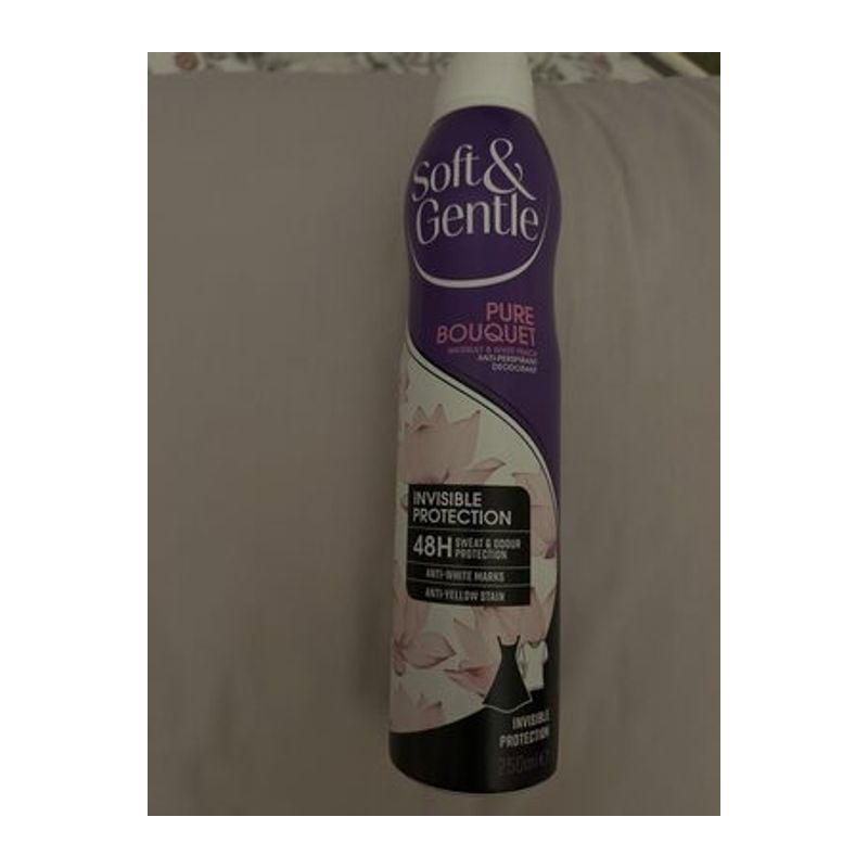 SOFT & GENTLE DEODORANT PURE BOUQUET INVISIBLE
