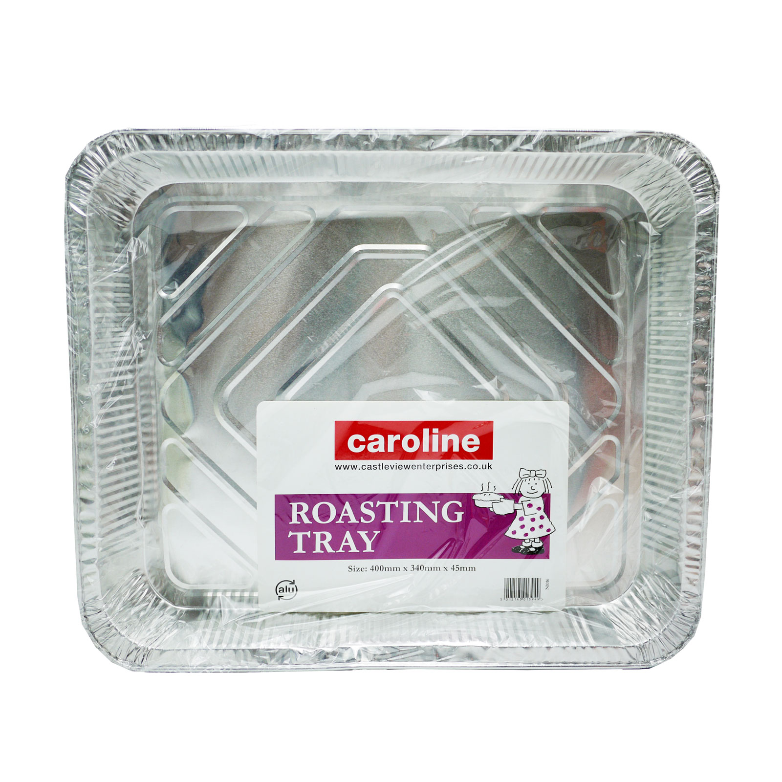 Caroline Foil Rectangle Roast Tray X-L
