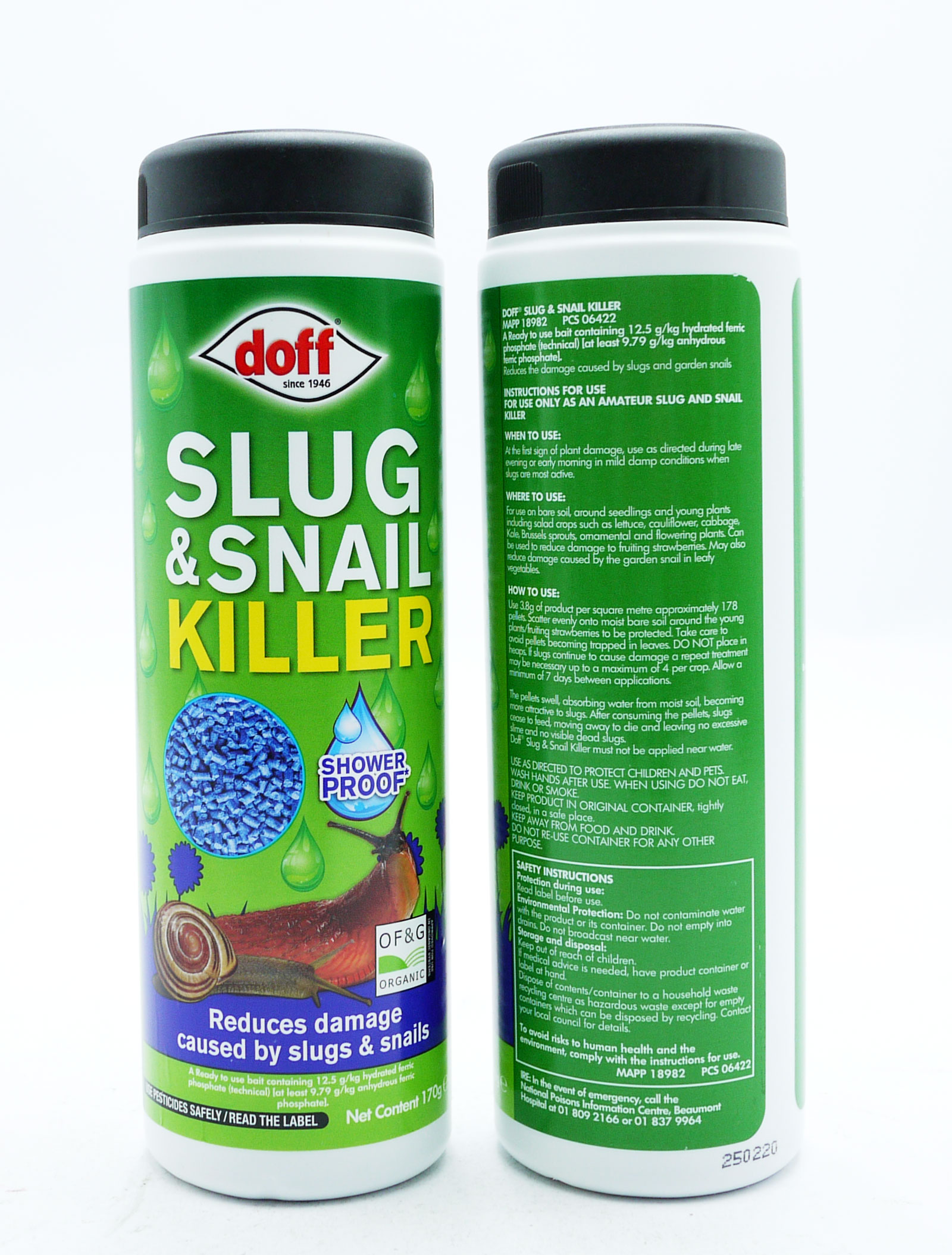Doff Slug & Snail Killer Pellets 170g