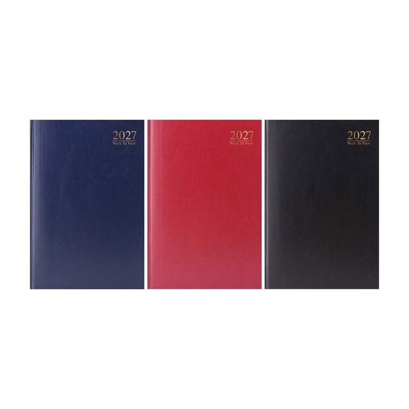 Diary 2027 Week To View A4