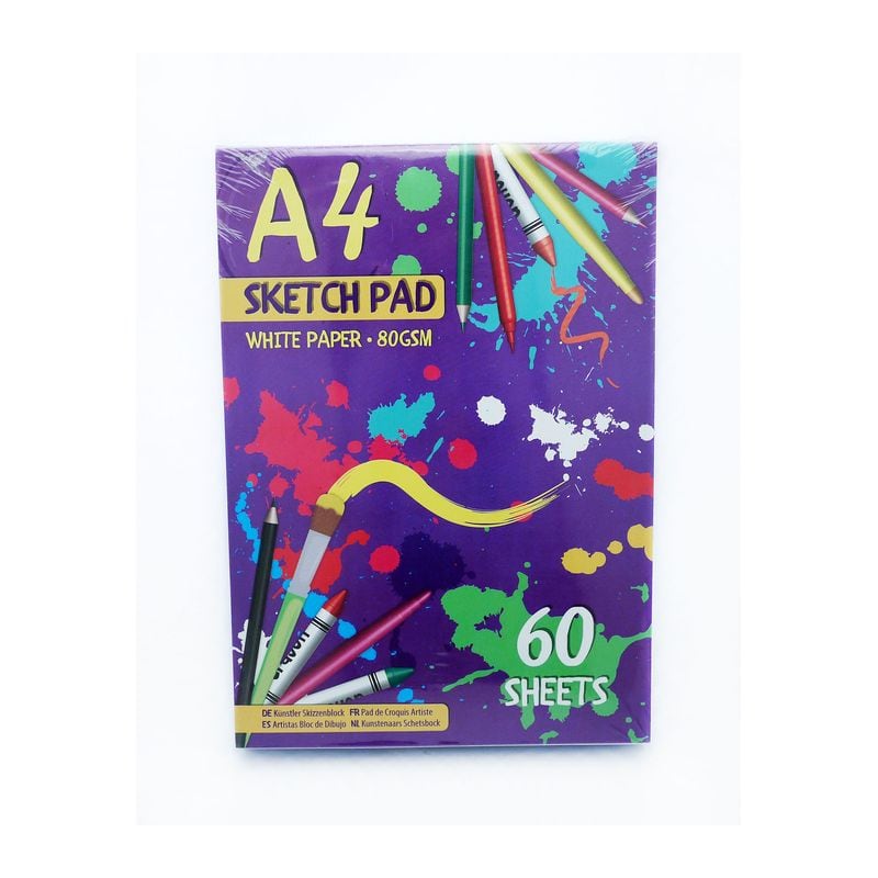 A4 Sketch Pad 60 Sheet