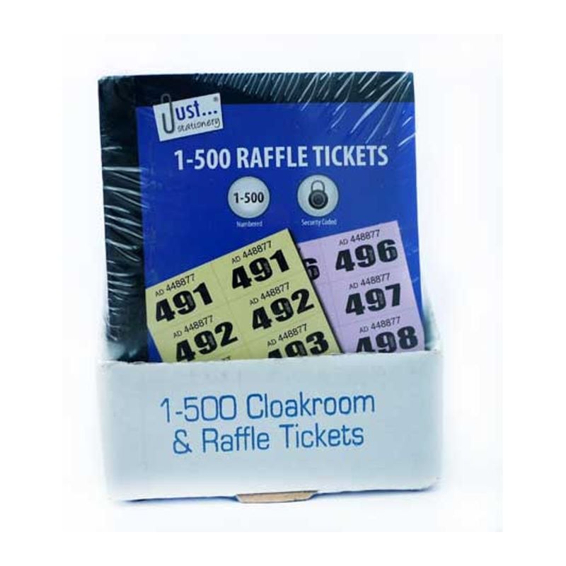 Raffle Tickets 1-500