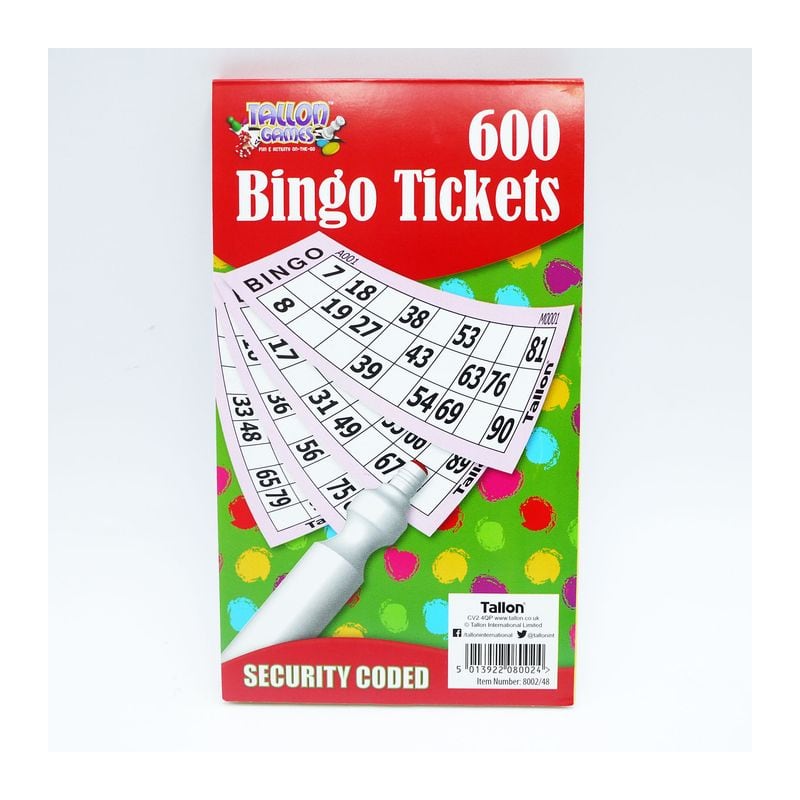 Bingo Pads 600 Games